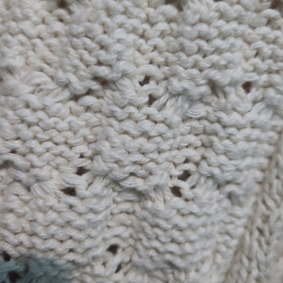 Anthropologie Pilcro and the Letterpress cream Textured Longline Cardigan XL - Picture 7 of 12